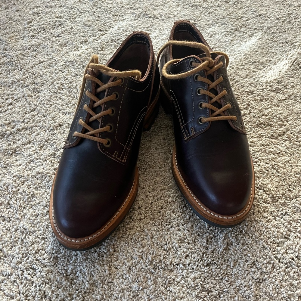 Truman Boot Co. - Oxblood Double Shot Derby

Size:             8.5